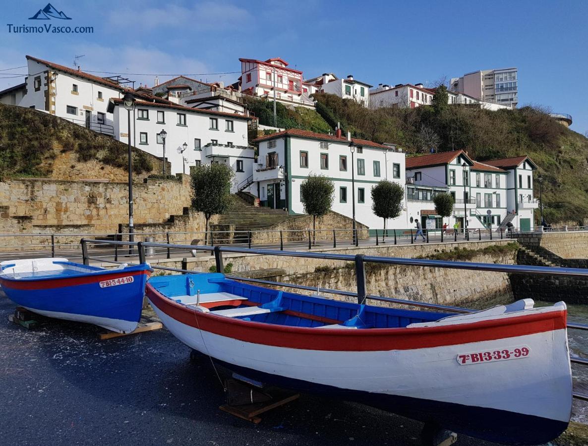 Confortable Piso En El Puerto Viejo De Algorta, A 7 Min De La Playa Getxo Extérieur photo